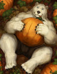 Winter Pumpkin Polarbear