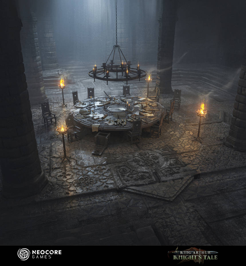 Shadowy Round Table Round table 2 by LaszloEde on DeviantArt