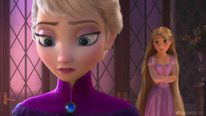 Elsa and Rapunzel (Sneak-Peak)