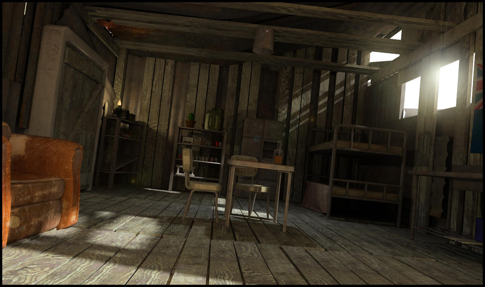 Rundown Shack by RetroDevil on DeviantArt