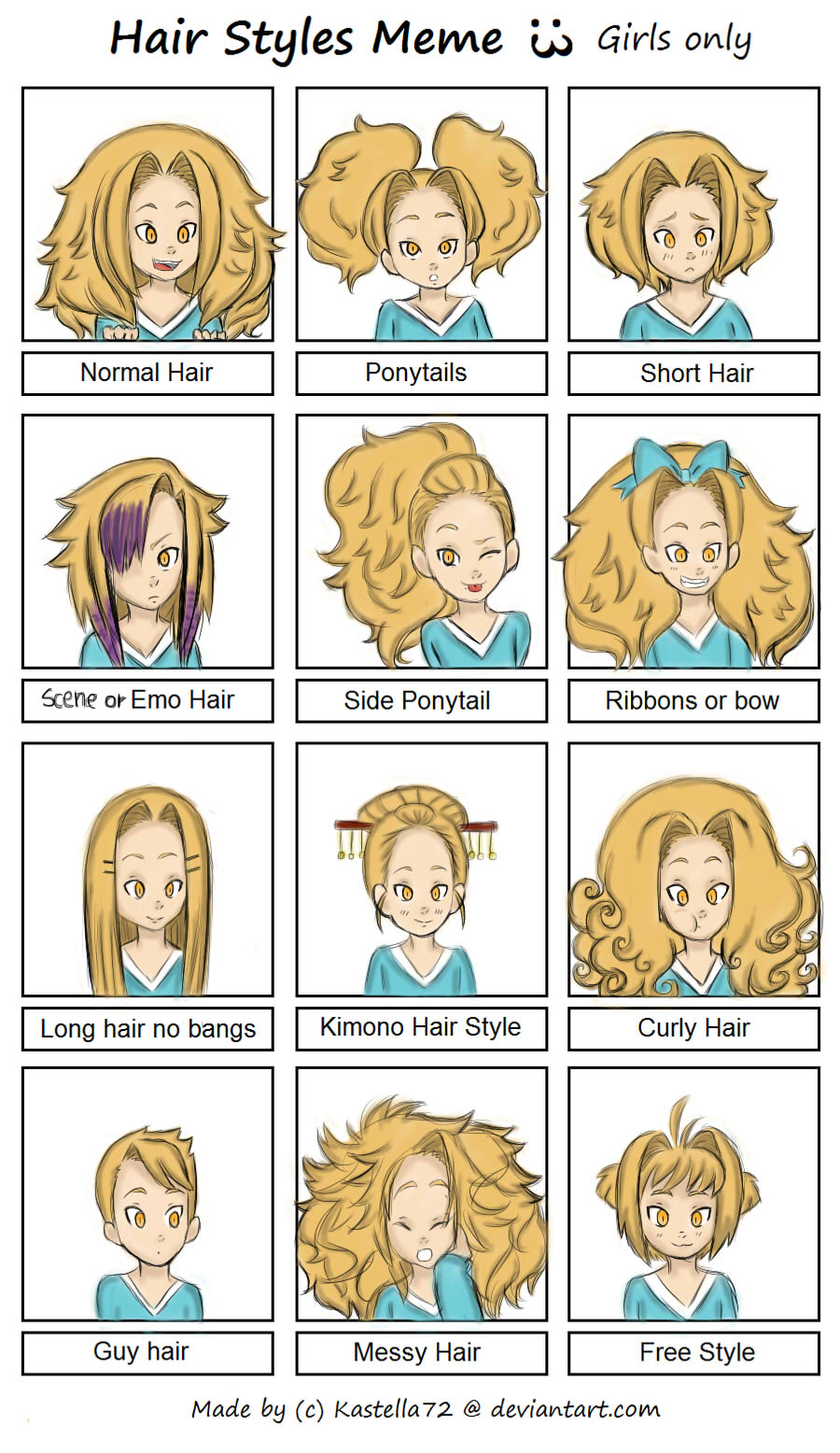 Anime Male Hair Style 1 by RuuRuu-Chan on DeviantArt