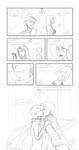 Mistletoe Comic (sketch) by Ruepelwelpe