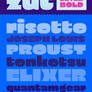 Zut Extrabold Font