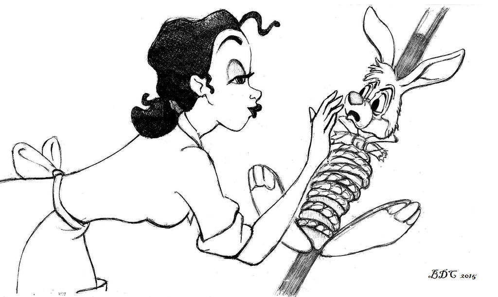 Disney_Tiana and Br'er Rabbit_Bon Appetit Bunny by BecDeCorbin on ...
