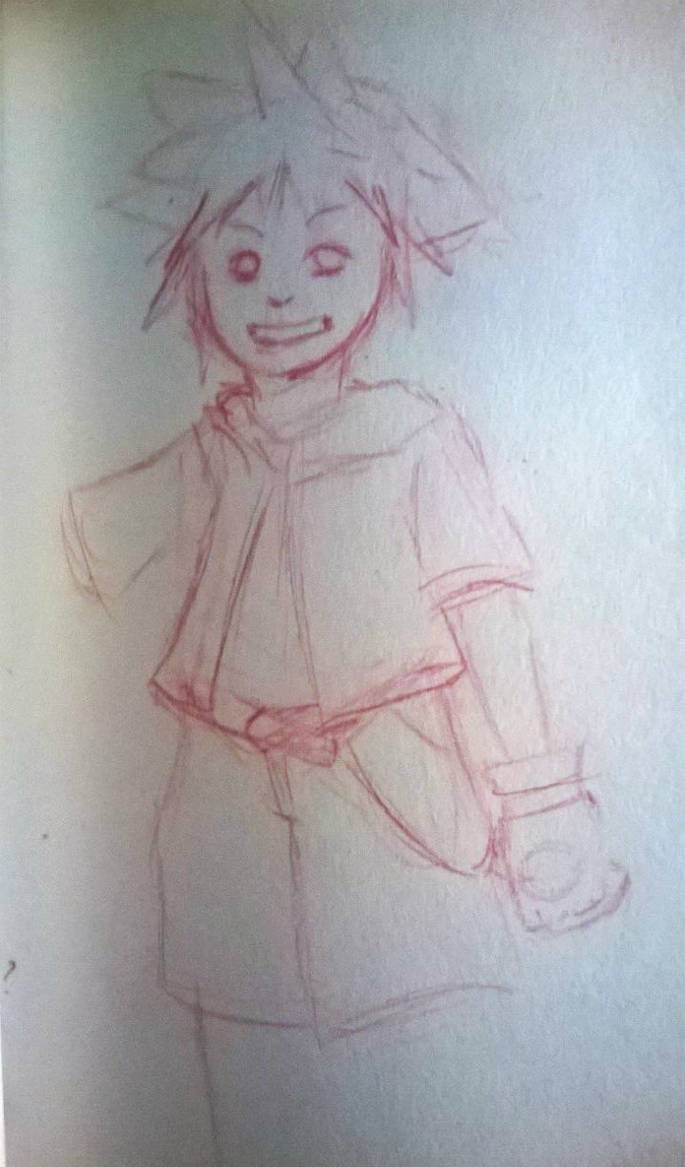 Sora drawing by newcata on DeviantArt
