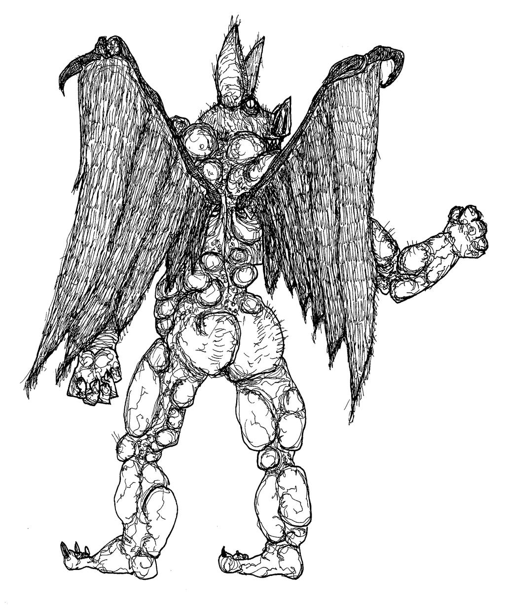 Bat Demon by mraston on DeviantArt