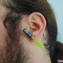 Lightsaber Ear Studs - made by the Dark Side