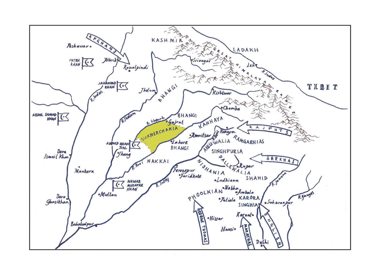 NORTHERN INDIA 1780 by hellbat