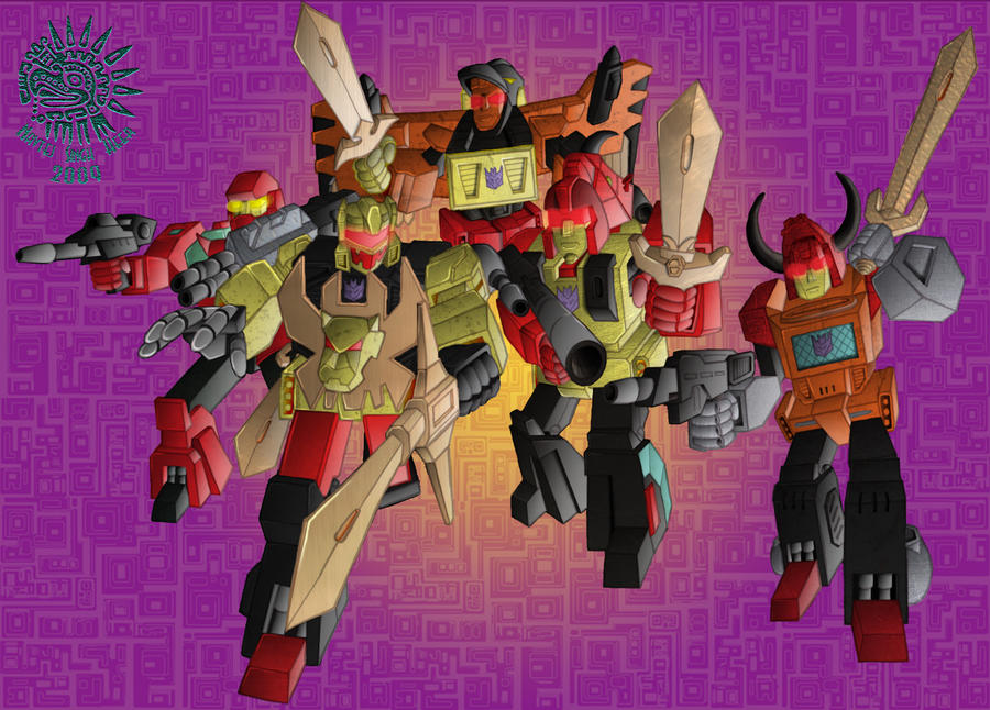 Predacons - colour by hellbat on DeviantArt