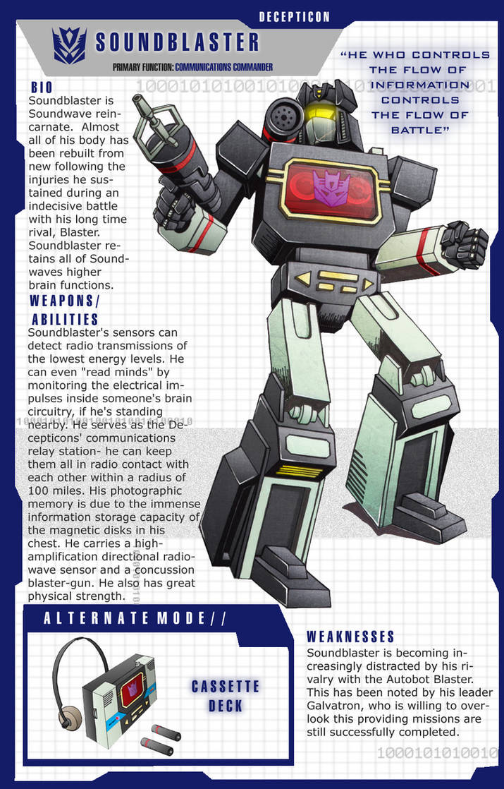 Soundblaster by hellbat on DeviantArt