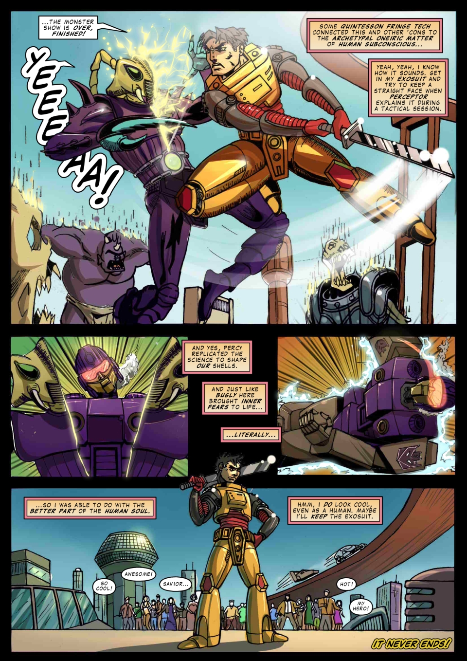 Transformers G1 Madness Attacks Page 2 collab