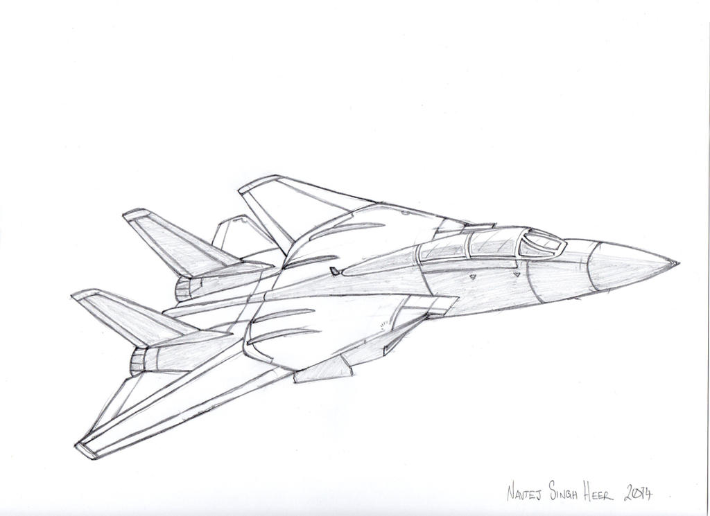 F-14 Tomcat - sketch by hellbat on DeviantArt