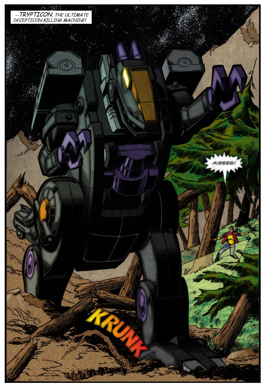 Trypticon splash page colours