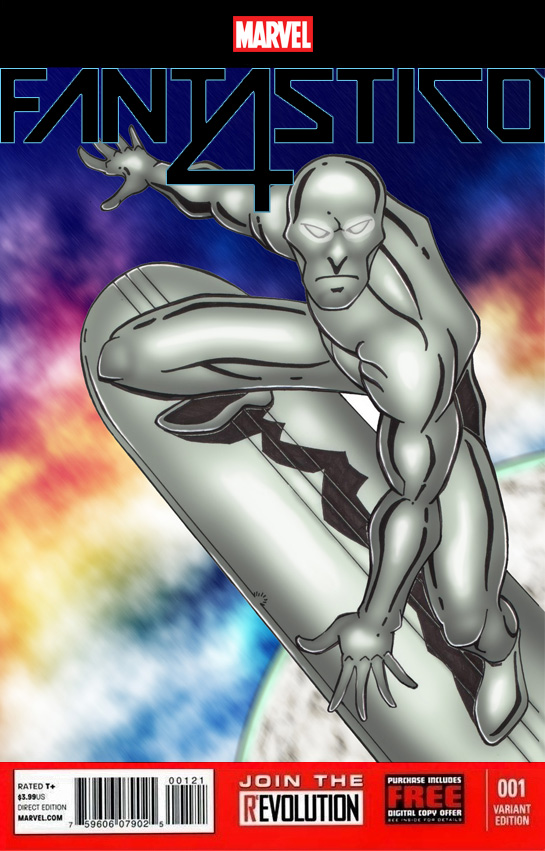 Silver Surfer cover