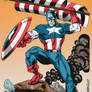 Colours on Stephen Baskerville's Captain America