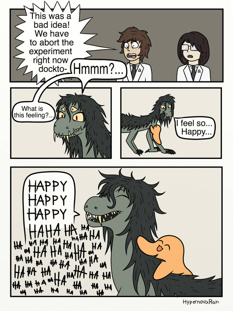 SCP-682 and SCP-999 page 3 by HypernovaRain on DeviantArt