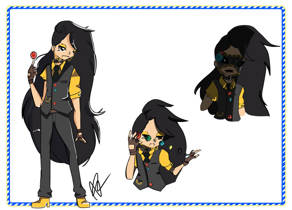 Poker Kaitou Joker Fan Character By Thecommandercube On Deviantart