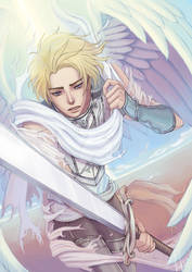 Anime Angels featured art - Battle Angel by animeangelsbook