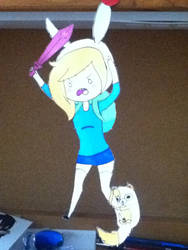 fionna and cake cut out