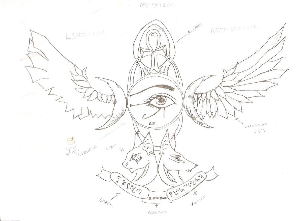 isis tattoo design by Remanance-of-a-panda on DeviantArt