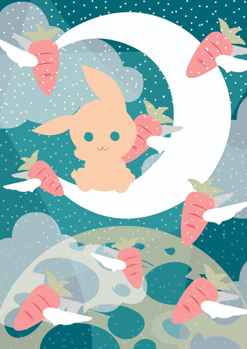 Daydream Rabbit Rabbit Dreams by ArtFurry on DeviantArt
