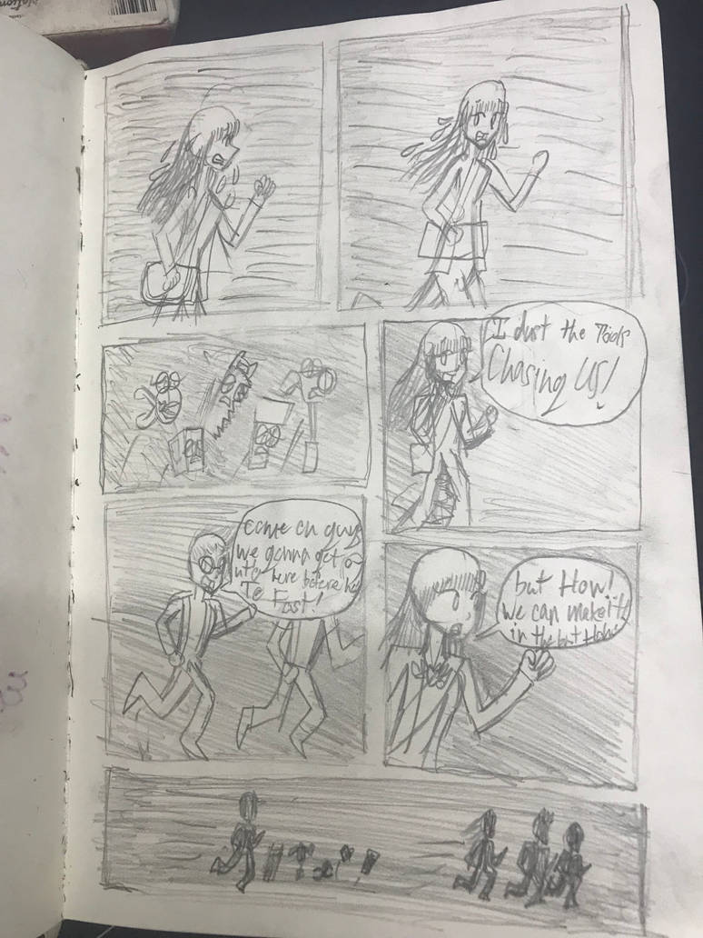 Comic Chasing Comic chase scene by Eunicedapito092510 on DeviantArt