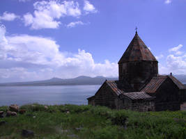 Church Atop the Lake