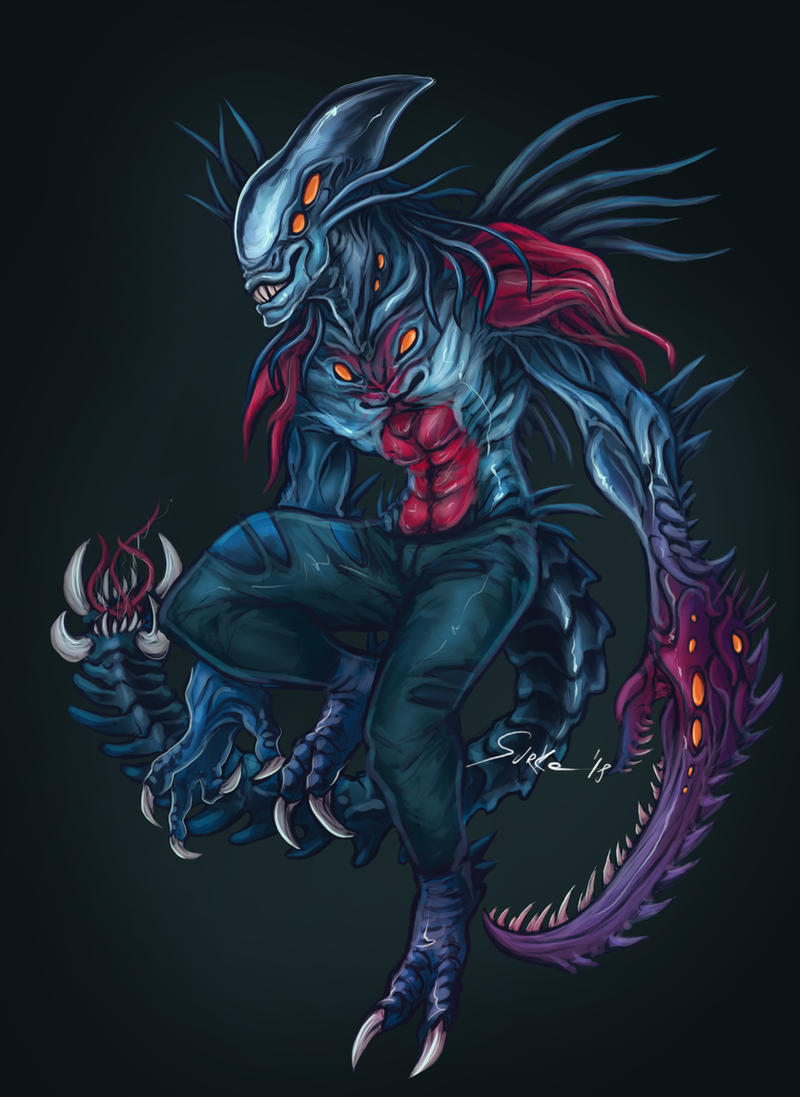 Devils Version Raze Commission - Raze by Surk3 on DeviantArt