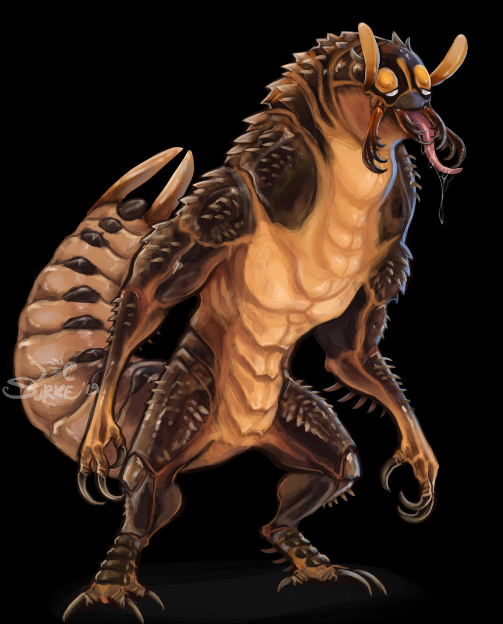 bug gal by Surk3 on DeviantArt