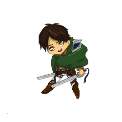 Eren Pixel - Attack on Titan - WIP