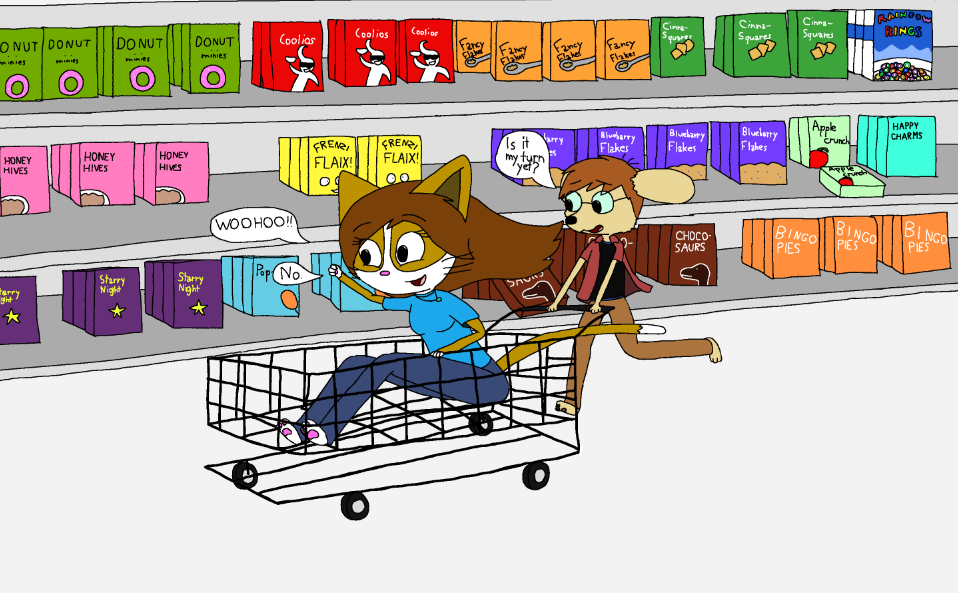 Shopping Cart Fun