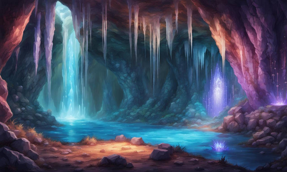 Fantasy Cave by genieinafilebox on DeviantArt