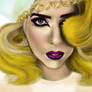 Lady Gaga telephone hair
