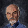 Sean Connery portrait