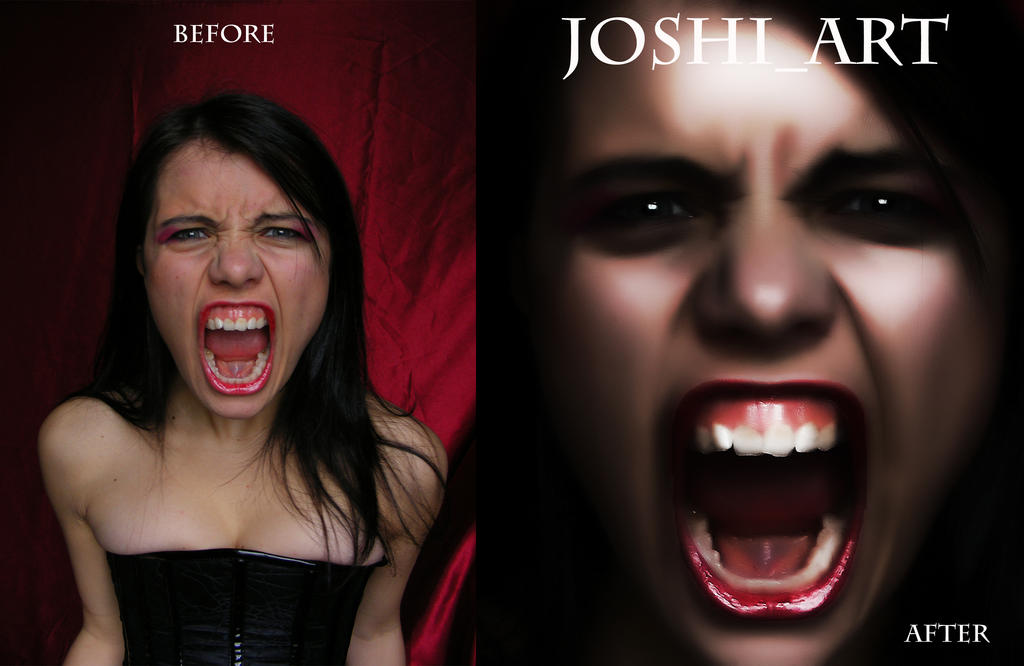 Scream before-after by joshi1404