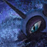 Luna(nightmare moon) Splatter art