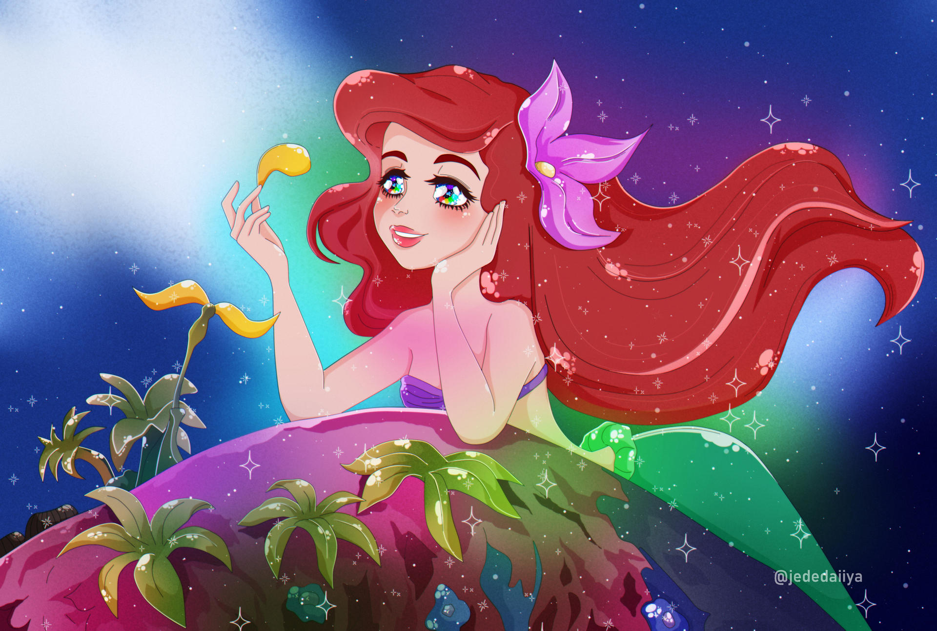 Diviantart Little The Little Mermaid Art by jededaiya on DeviantArt