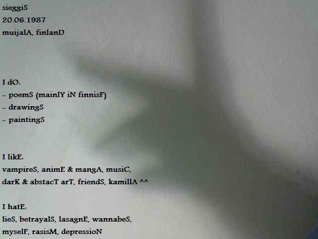 Shadow ID by Sieggis on DeviantArt