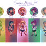 Sailor Moon badges