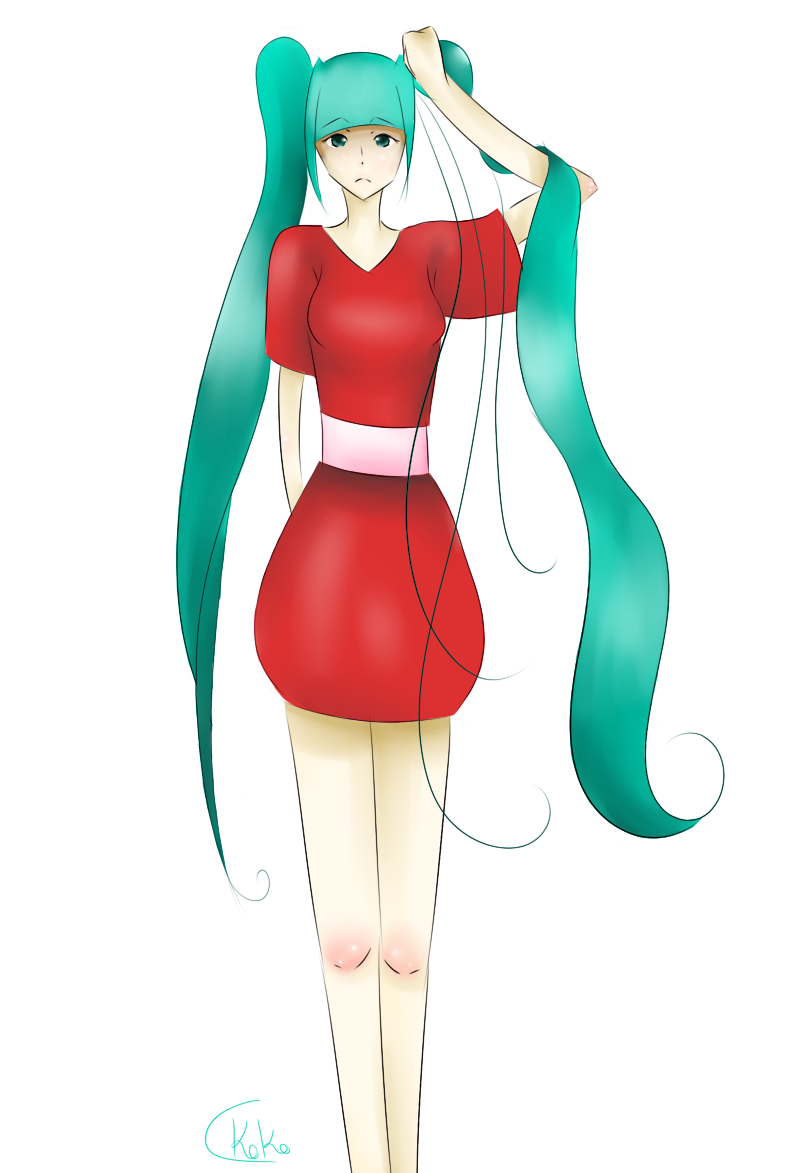 Red Dress.. Miku