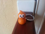 cute little zingy keyring (edf energy) by NoMoreThanMe