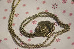 Rose Pendant Necklace by tgwttn