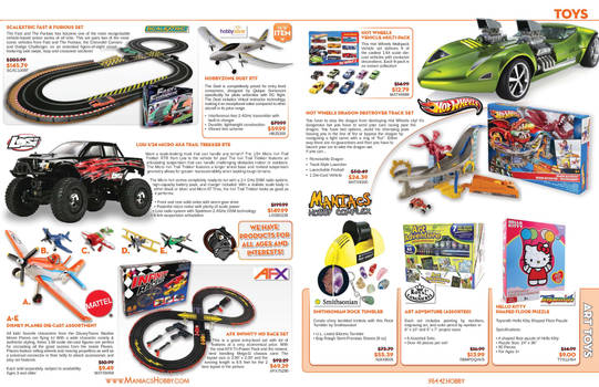 Maniacs Hobby Boy Scouts Event Catalog - Pages 4-5