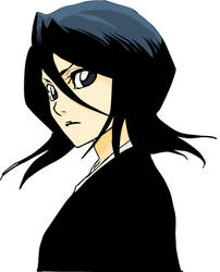 Kuchiki Rukia (exel drawing)