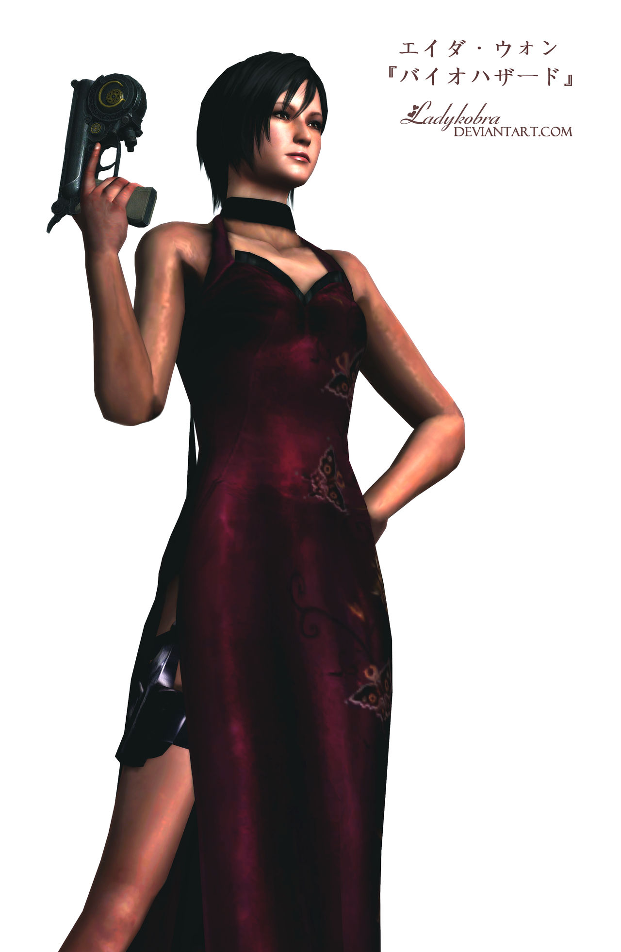 Ada Wong Re2 Outfit - Professional Render by Allan 