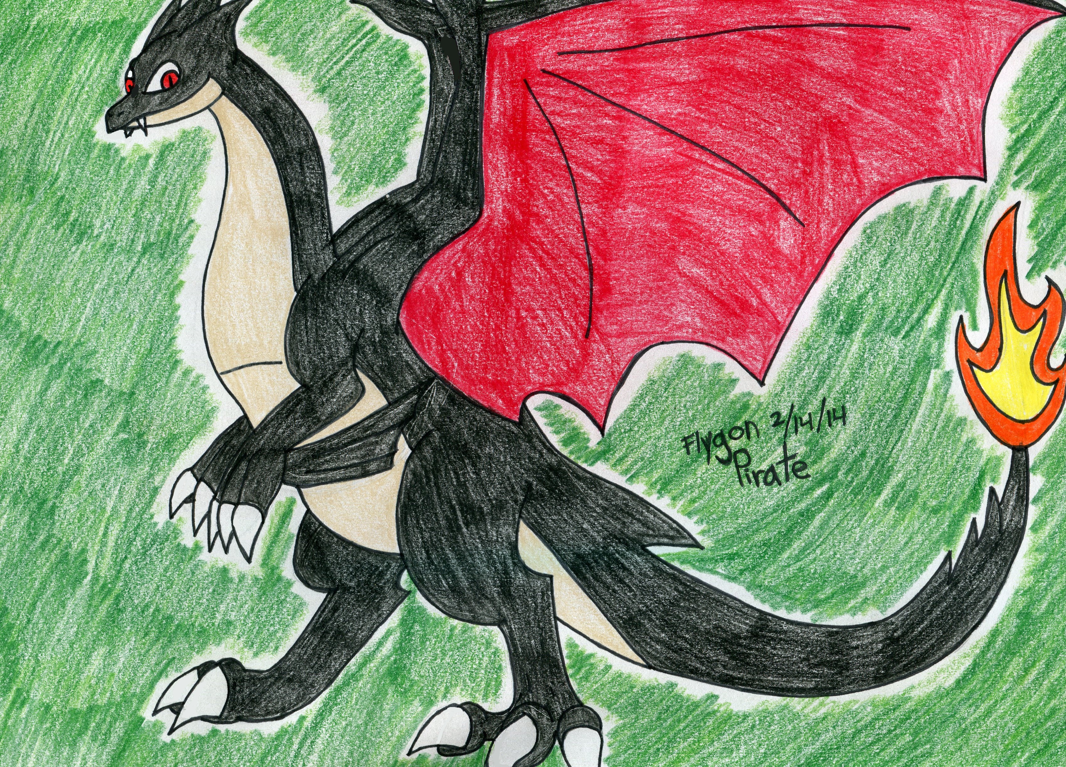 Shiny Mega Charizard Y 