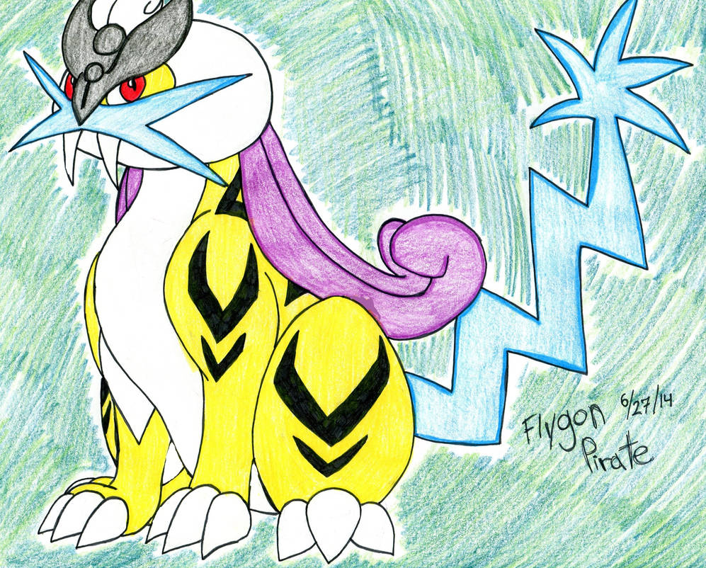 Pokemon- Raikou by SilentDragon64 on DeviantArt