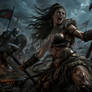 Furious Battlefield Warrior Queen