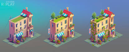 House flowershop levels