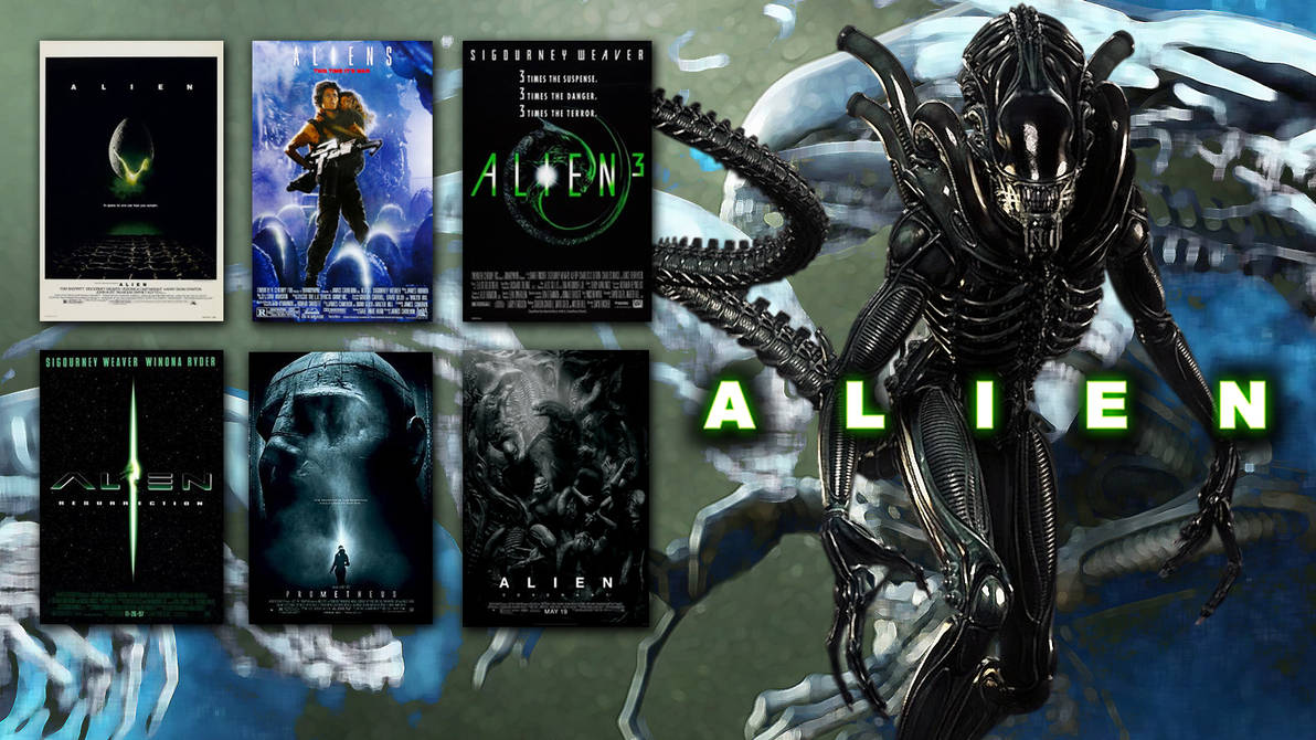 Alien Movie Franchise by lagrie on DeviantArt